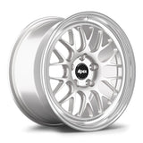Apex 18" ML-10RT Forged 5x130 Wheel (Race Silver - Machined Lip) - Porsche