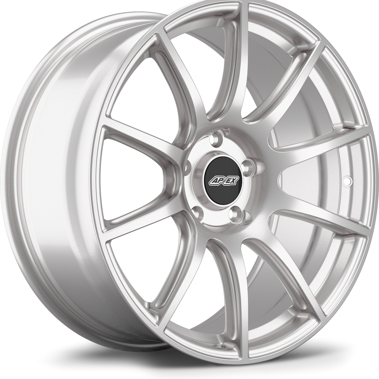 Apex 19" SM-10 Flow Formed 5x130mm Wheel (Race Silver) - Porsche