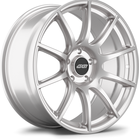 Apex 19" SM-10 Flow Formed 5x130mm Wheel (Race Silver) - Porsche