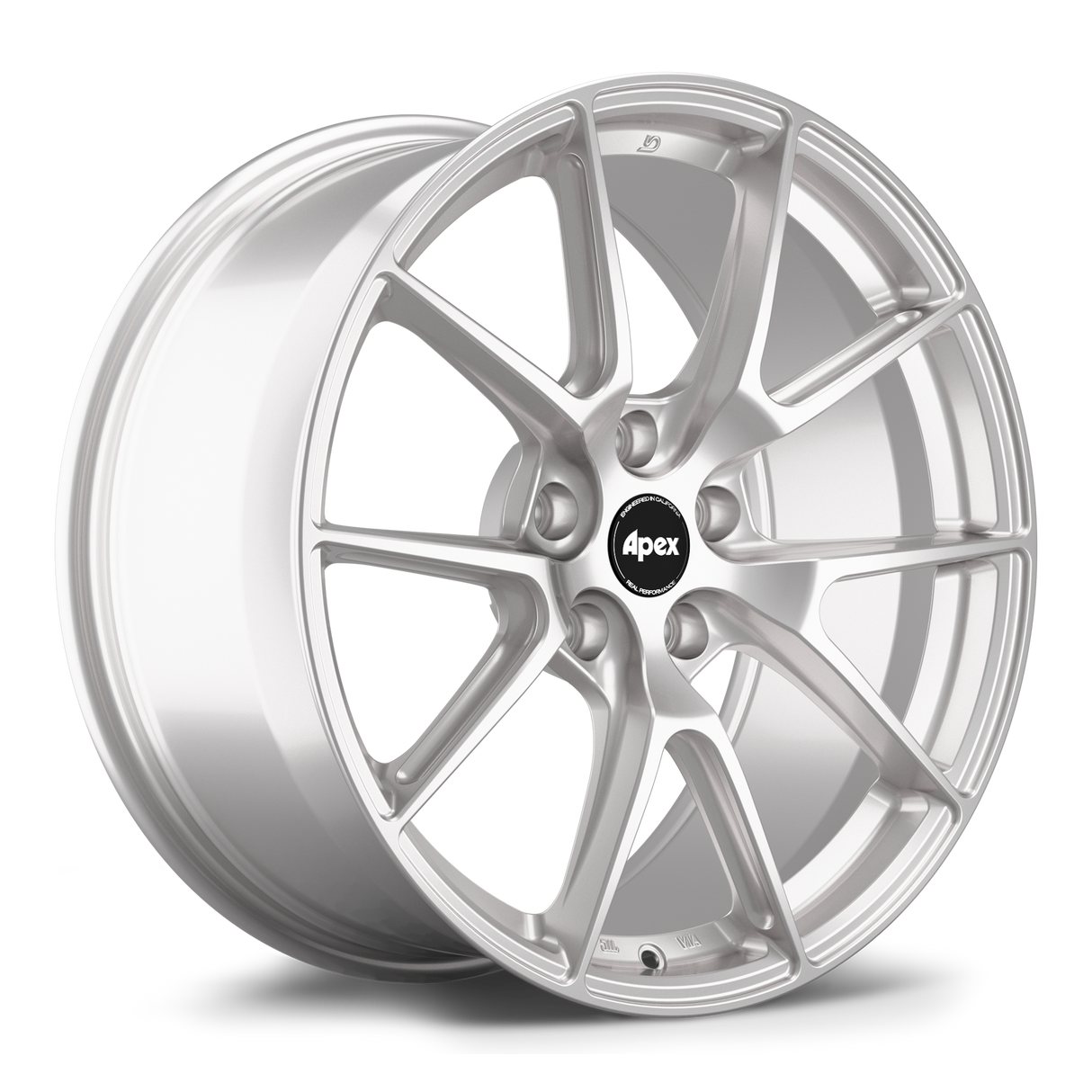Apex 19" VS-5 Flow Formed 5x112mm Wheel (Race Silver) - Audi (Big Bore)