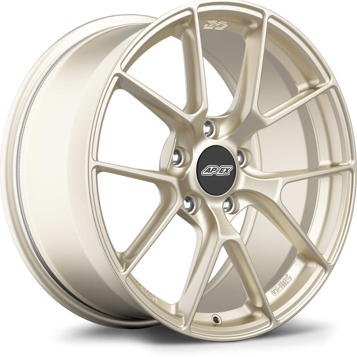 Apex 19" VS-5RS Forged 5x130mm Wheel (Motorsport Gold) - Porsche