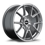 Apex 17" VS-5 Flow Formed 5x112mm Wheel (Hyper Black) - VW/Audi (Small Bore)