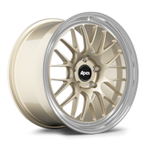Apex 19" ML-10RT Forged 5x112 Wheel (Gloss Motorsport Gold - Machined Lip) - VW/Audi (Small Bore)