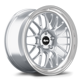 Apex 19" ML-10RT Forged 5x112 Wheel (Brushed Clear - Machined Lip) - VW/Audi (Small Bore)