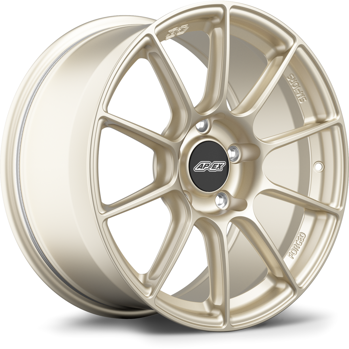 Apex 18" SM-10RS Forged 5x112mm Wheel (Motorsport Gold) - VW/Audi (Small Bore)