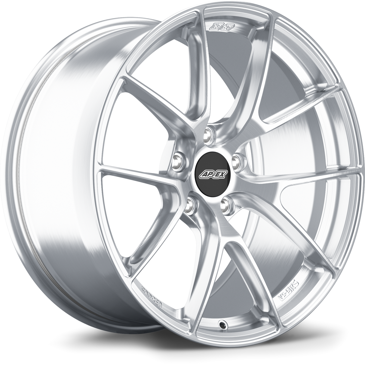 Apex 19" VS-5RS Forged 5x130mm Wheel (Brushed Clear) - Porsche