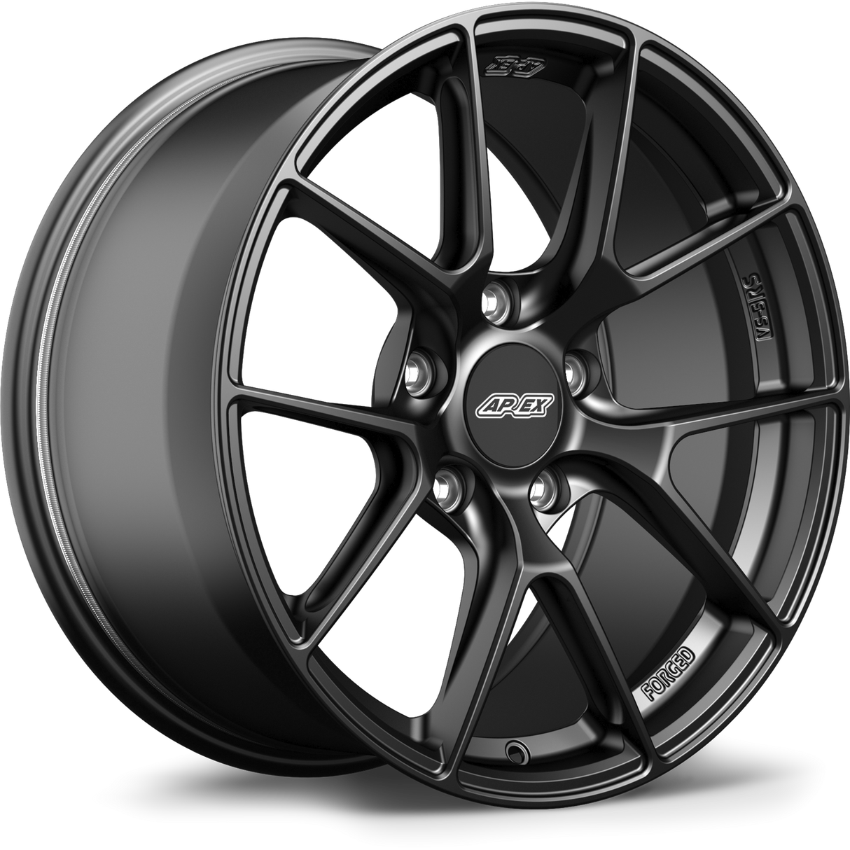 Apex 18" VS-5RS Forged 5x130mm Wheel (Satin Black) - Porsche