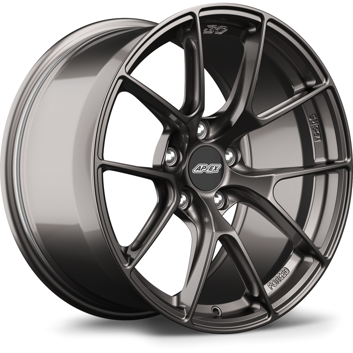 Apex 18" VS-5RS Forged 5x130mm Wheel (Anthracite) - Porsche