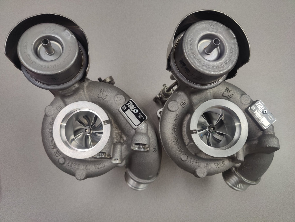 TiALSport M800 Turbocharger Set - Porsche Carrera / S / GTS 3.0TT (991.2) - Equilibrium Tuning, Inc.