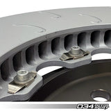 034Motorsport 2-Piece Floating Front Brake Rotor Upgrade (MQB w/ 340mm Rotors) - Equilibrium Tuning, Inc.