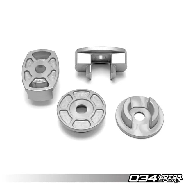 034Motorsport Billet Aluminum Rear Subframe Mount Insert Kit - Audi A4/S4 - A5/S5/RS5 - Allroad (B9+) - Equilibrium Tuning, Inc.