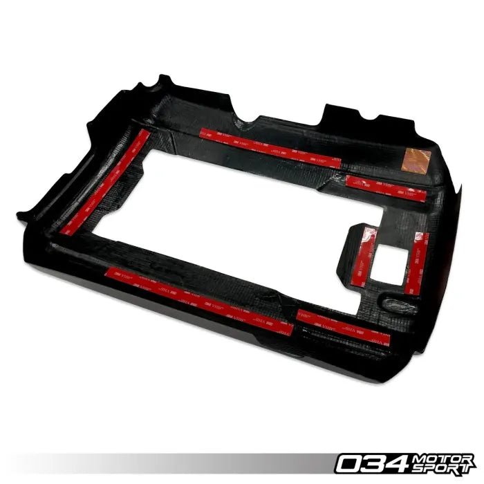 034Motorsport Carbon Fiber Engine Cover - VW/Audi MQB 1.8T/2.0T - Equilibrium Tuning, Inc.