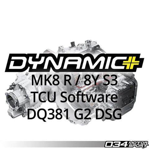 034Motorsport Dynamic+ TCU Software Upgrade (DQ381 G2) - VW/Audi MQBe 2.0T - Equilibrium Tuning, Inc.