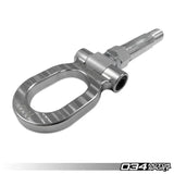 034Motorsport Stainless Steel Tow Hook (105mm) - VW/Audi MQB (Mk7+) (B8+) (B9+) - Equilibrium Tuning, Inc.