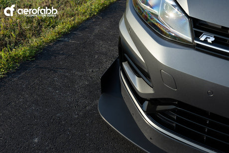 aerofabb Comp Series | Front Splitter Kit (VW MK7/MK7.5 GTI-R) - Equilibrium Tuning, Inc.