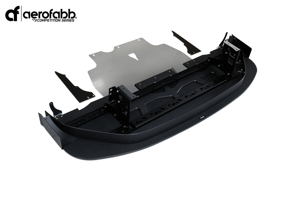 aerofabb Comp Series | Front Splitter Kit (VW MK7/MK7.5 GTI-R) - Equilibrium Tuning, Inc.