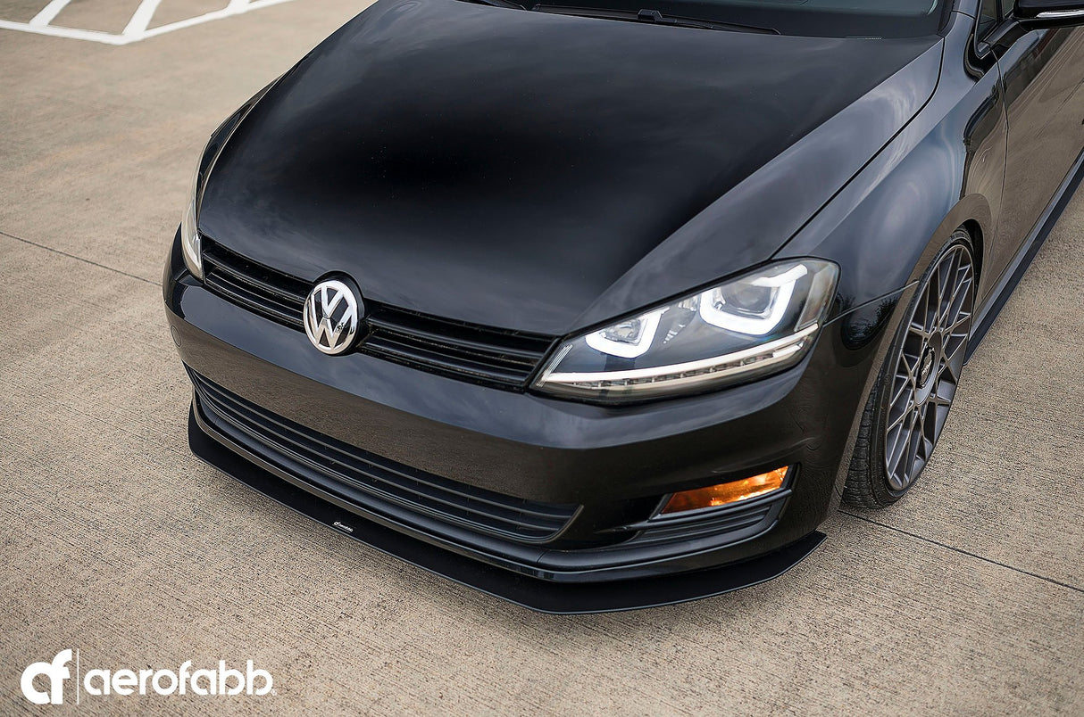 aerofabb Front Splitter (VW MK7 Golf TSI/TDI) - Equilibrium Tuning, Inc.