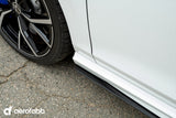 aerofabb Side Splitters (VW MK8 GOLF R) - Equilibrium Tuning, Inc.