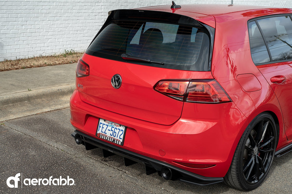 aerofabb V2 Rear Diffuser Kit (VW MK7 GTI) - Equilibrium Tuning, Inc.