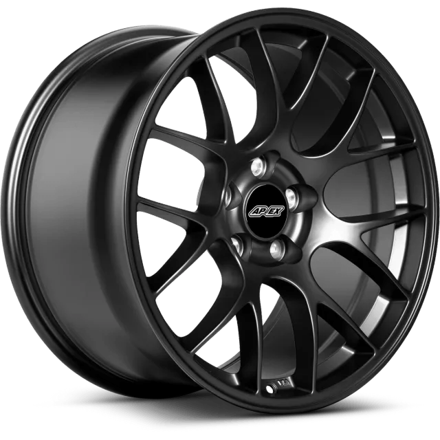 APEX 18" EC-7 WRX 5x114.3 Wheel - Satin Black - Equilibrium Tuning, Inc.