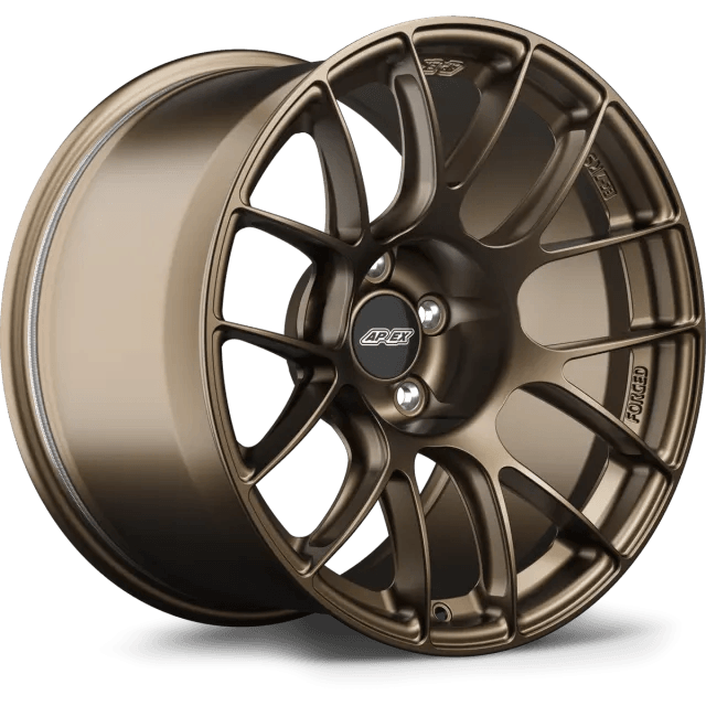 APEX 19" EC-7RS Forged Porsche 5x130 Wheel - Satin Bronze - Equilibrium Tuning, Inc.