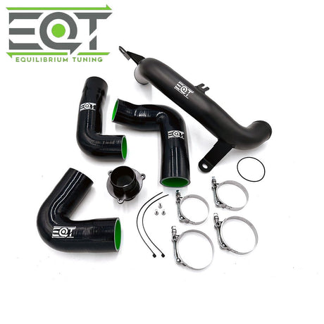 EQT MQB 2.5" Discharge Pipe + Turbo Muffler Delete - Equilibrium Tuning, Inc.