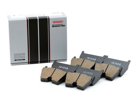 iSWEEP Performance Front Brake Pads for 8V RS3 / 8S TT-RS (8-pot) - Equilibrium Tuning, Inc.