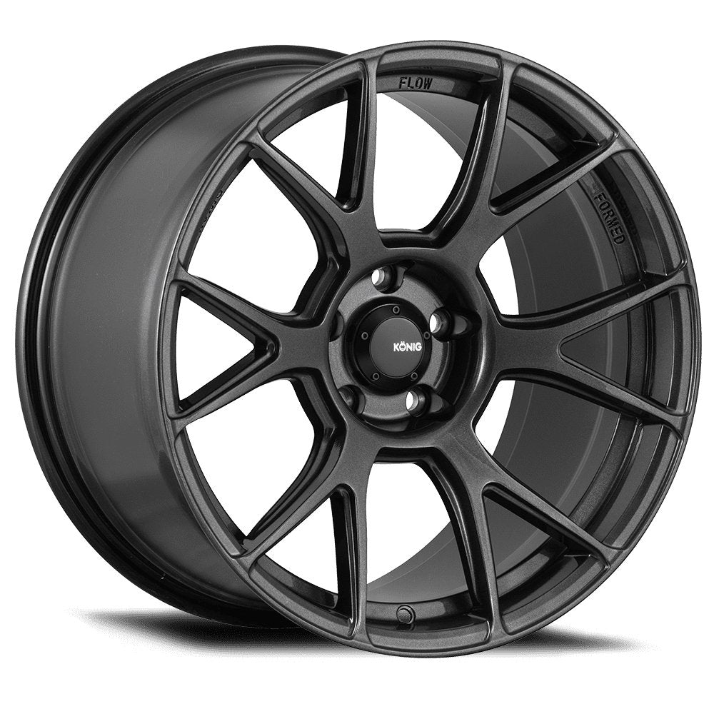 Konig 17" Ampliform 5X114.3 Wheel - Dark Metallic Graphite - Equilibrium Tuning, Inc.