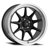 Konig 17" Countergram 5X114.3 Wheel - Matte Black / Matte Machined Lip - Equilibrium Tuning, Inc.