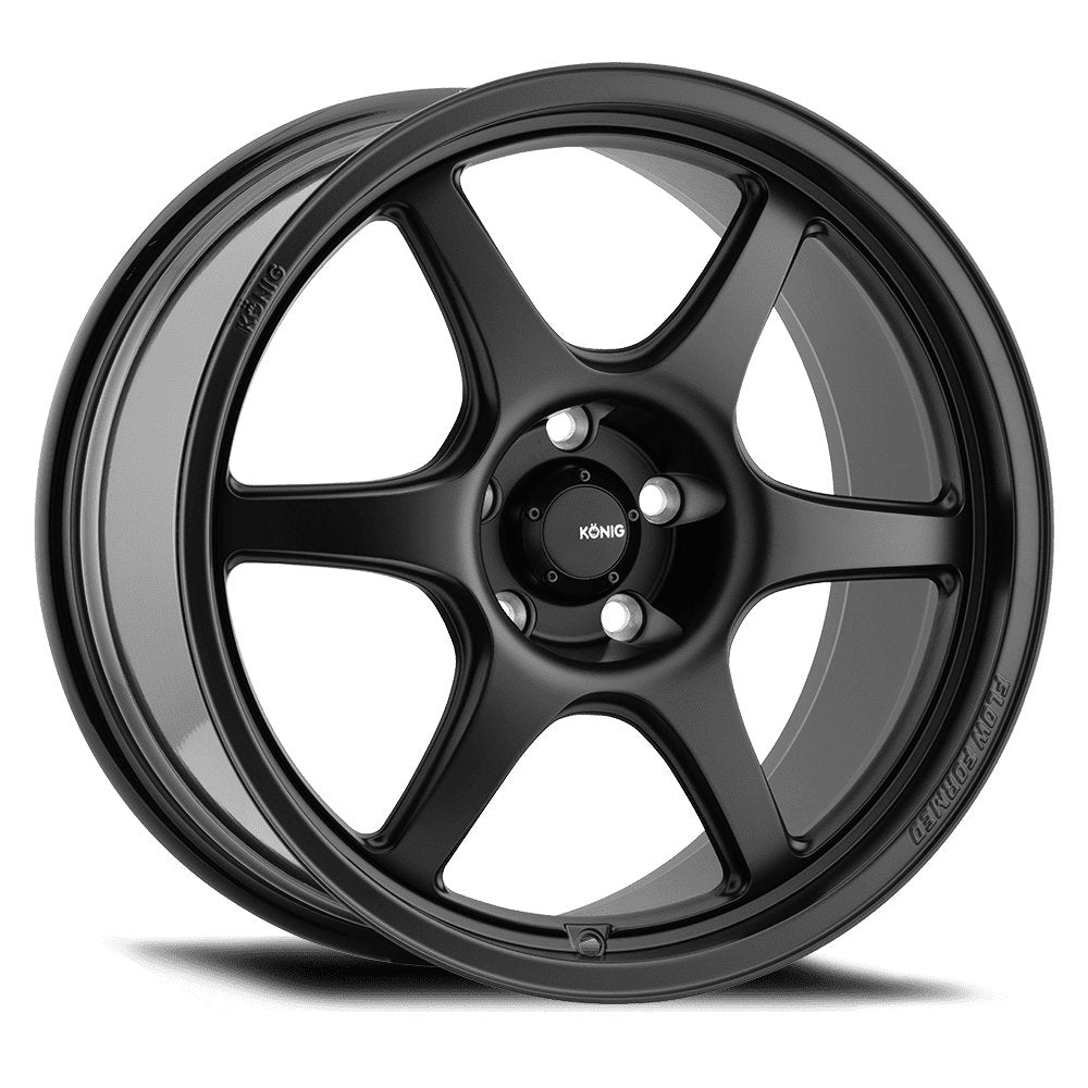 Konig 18" Hexaform 5X112 Wheel - Matte Black - Equilibrium Tuning, Inc.