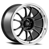 Konig 18" Hypergram 5X114.3 Wheel - Metallic Carbon W/ Machined Lip - Equilibrium Tuning, Inc.