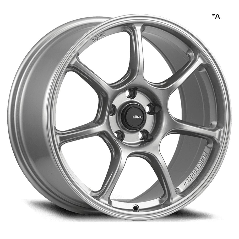 Konig 18" Ultragram 5X112 Wheel - Titanium Metallic - Equilibrium Tuning, Inc.