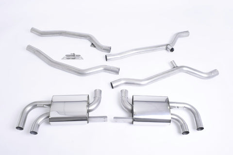 Milltek Cat-Back Exhaust System - 958 Cayenne Turbo 4.8T (Pre-Facelift) - Equilibrium Tuning, Inc.