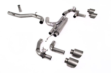 Milltek Cat-Back Exhaust System - Mk8 Golf R 2.0T (NAR Models ONLY) - Equilibrium Tuning, Inc.