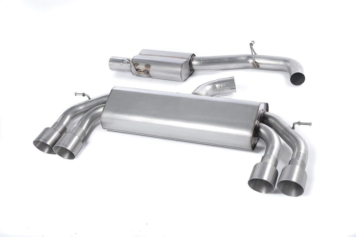 Milltek Cat-Back Exhaust System - MQB Mk7 Golf R 2.0T - Equilibrium Tuning, Inc.