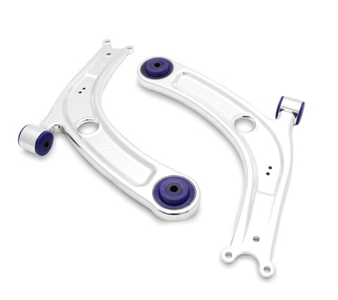 SuperPro Alloy Front Lower Control Arm Set - MQB Chassis - Equilibrium Tuning, Inc.