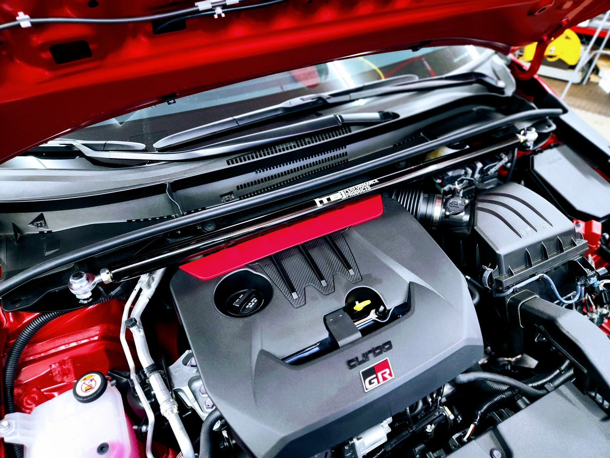 TB Performance Adjustable Front Strut Bar - Toyota Corolla GR - Equilibrium Tuning, Inc.